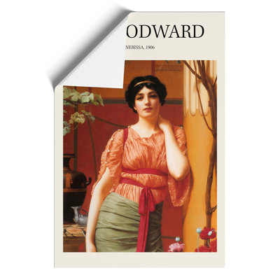 Nerissa Print by John William Godward - Frameless Print