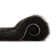 Dreu Black Shag Area Rug