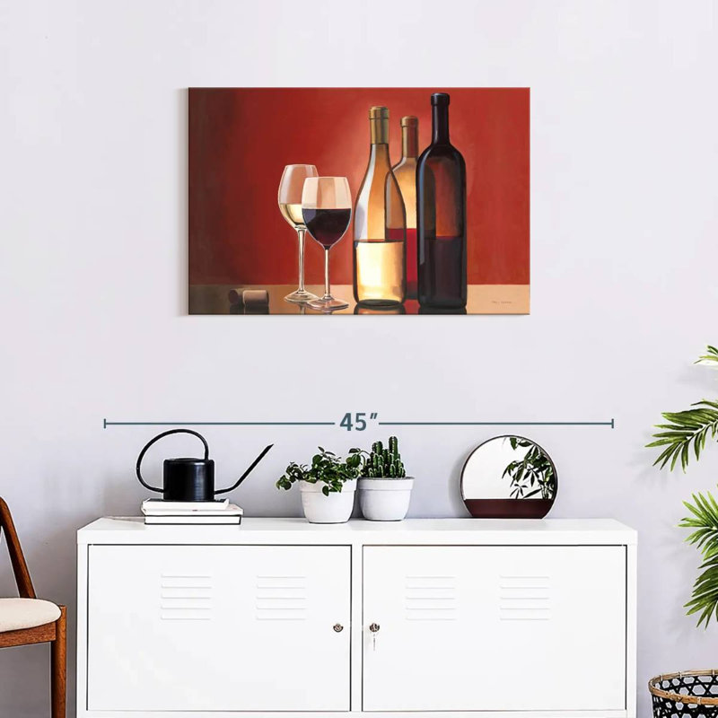 Yarlin Wine Trio, 20" H x 30" W