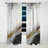 Robbe - Abstract Marble Curtain - Blackout Marble Curtain - 1 Panels-1206192627