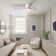 Jamarreon 42''/52'' Flush Mount Dimmable Ceiling Fan with LED Lights and Remote Control