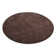 Manns Hand Knotted Loom Wool Eco-Friendly Area Rugs - Brown Color, Plain Solid Design, High Pile Thick Handmade Anti Skid Area Rugs for Living Room, Bedroom