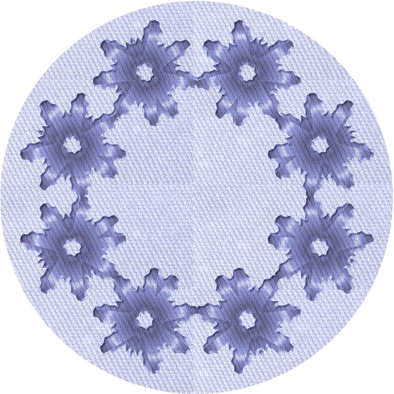 Performance Wool Indoor Rug, Round 5'