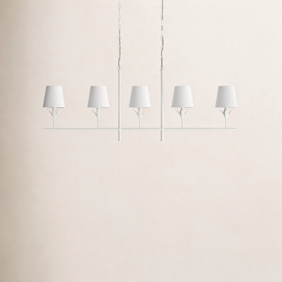 Iron 5-Light Chandelier