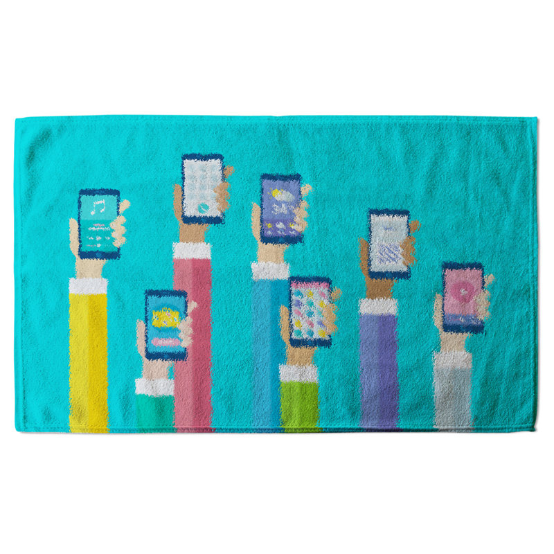Naveed Polyester Shower Curtain Set