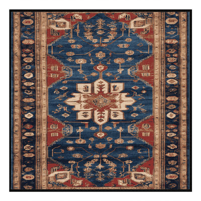 Tapis turc gris lavable à la machine