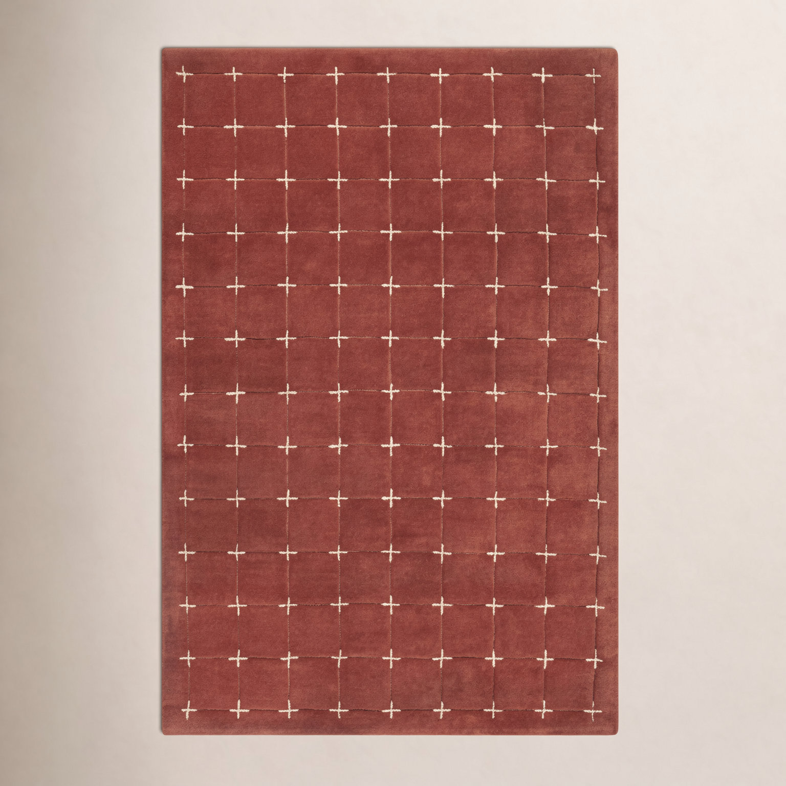 Mallory Hand-Tufted Geometric Rug, Runner 3' x 10'