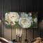 Duo de pivoines jardin - Toile tendue avec châssis - Prêt à être accroché-1317970594