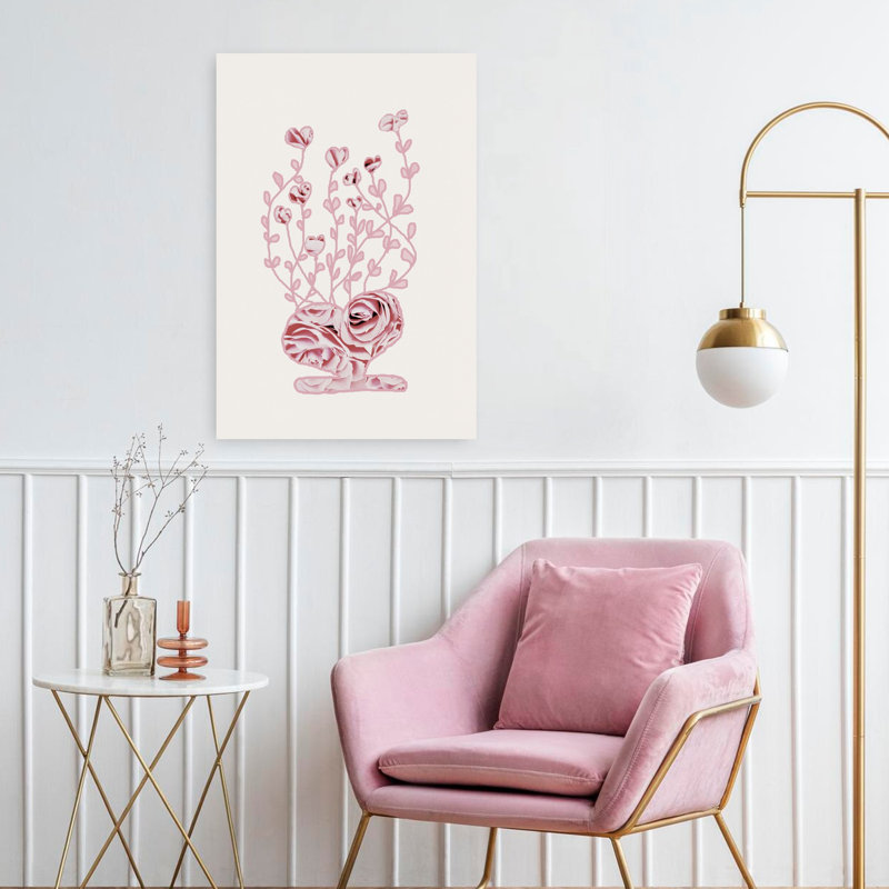 Marbled Romance by Christina Sillen - Wrapped Canvas Print, 60.96 cm H x 40.64 cm W