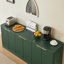 Buffet moderne ondulé avec design incurvé et beaucoup de rangement-1437524710