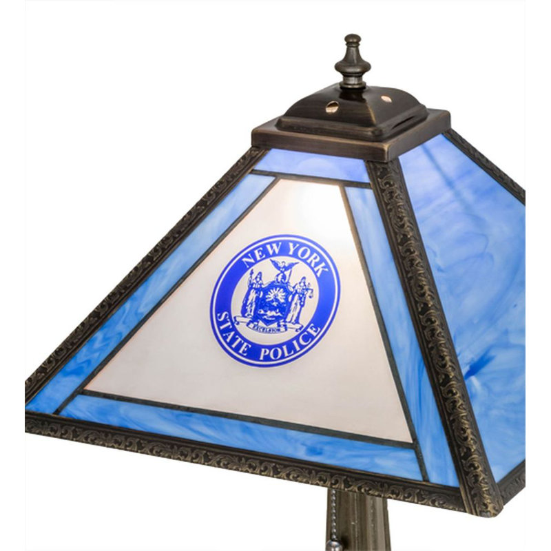 22"H Personalized State Trooper Table Lamp