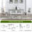 Wooden Dining Rectangular Table With Bench, Kitchen Table With Bench  Small Space,  Person Dining Table, Grey-1325616486
