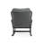 Christopher Knight Home 42.5" W x 24.8" D x 31.5" H Gray PE Rattan and Solid Wood Rocking Chair