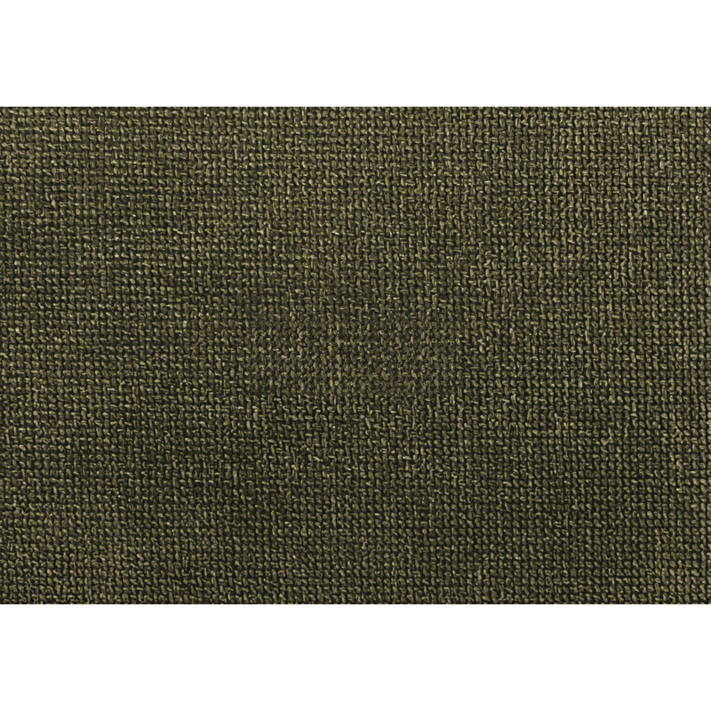 Chaise d'appoint, h 29 po, rembourré, salon, tissu vert foncé, pieds en métal noyer, contemporain, moderne, Green