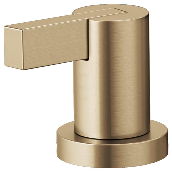 Litze® Roman Tub Faucet, Luxe Gold, Extended Lever