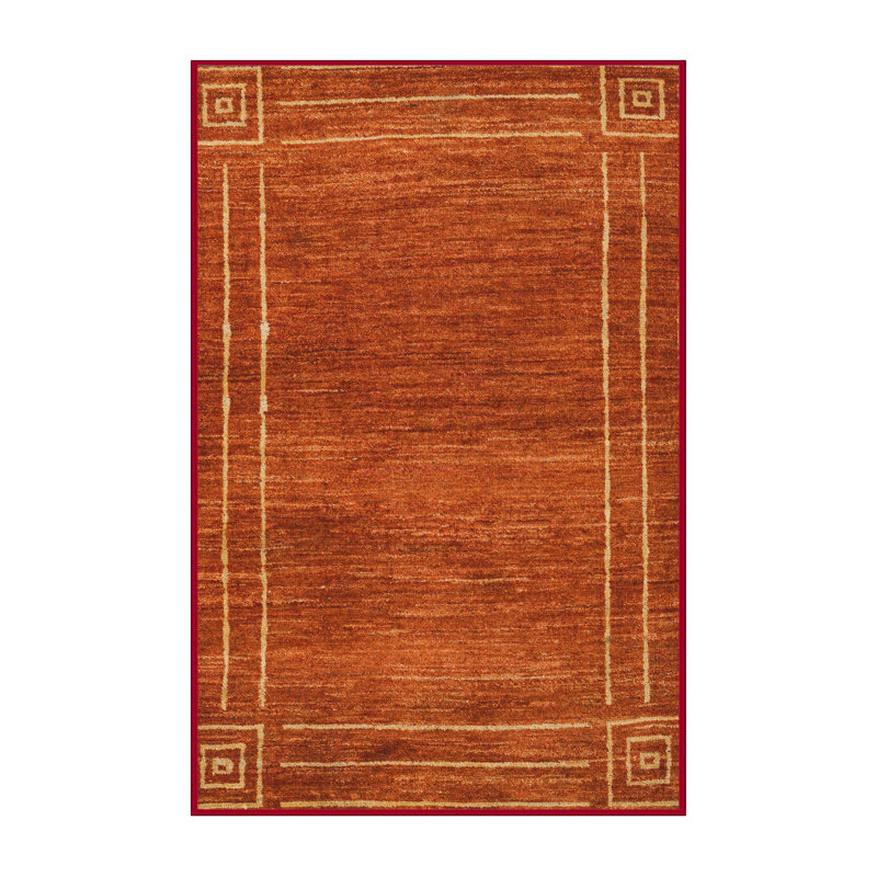 Tapis abstrait 4961, Rectangle 8 pi x 12 pi