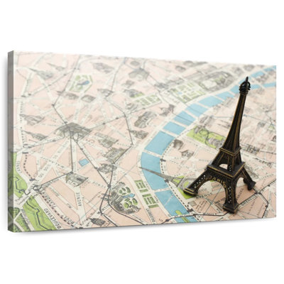 Carte de Paris, Tour Eiffel, Aliaz