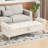Mid-Century Morden 63" wide Luxury Storage Bench with Armrests-1523806720-1523806748