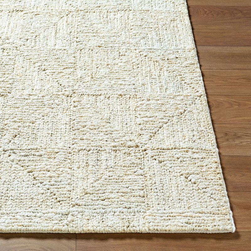 Weston Jute / Sisal Area Rug in Cream, Rectangle 2' x 3'