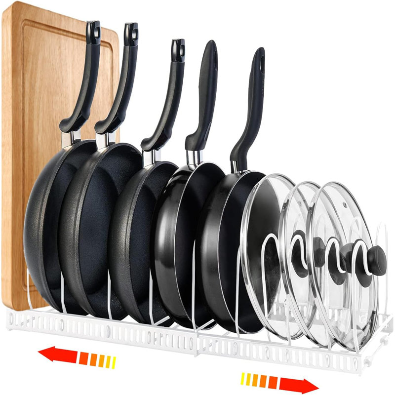 Metal Rectangle Countertop / Cabinet Pot Rack