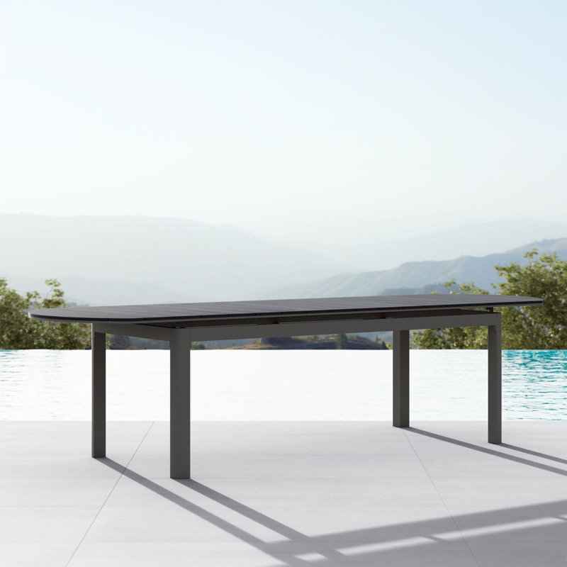 Seville Extendable Dining Table, Black