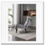 Chaise de salon en velours sans accoudoirs-1496763463