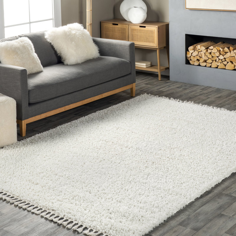Solid Colour Area Rug, Rectangle 2' x 3' 3"