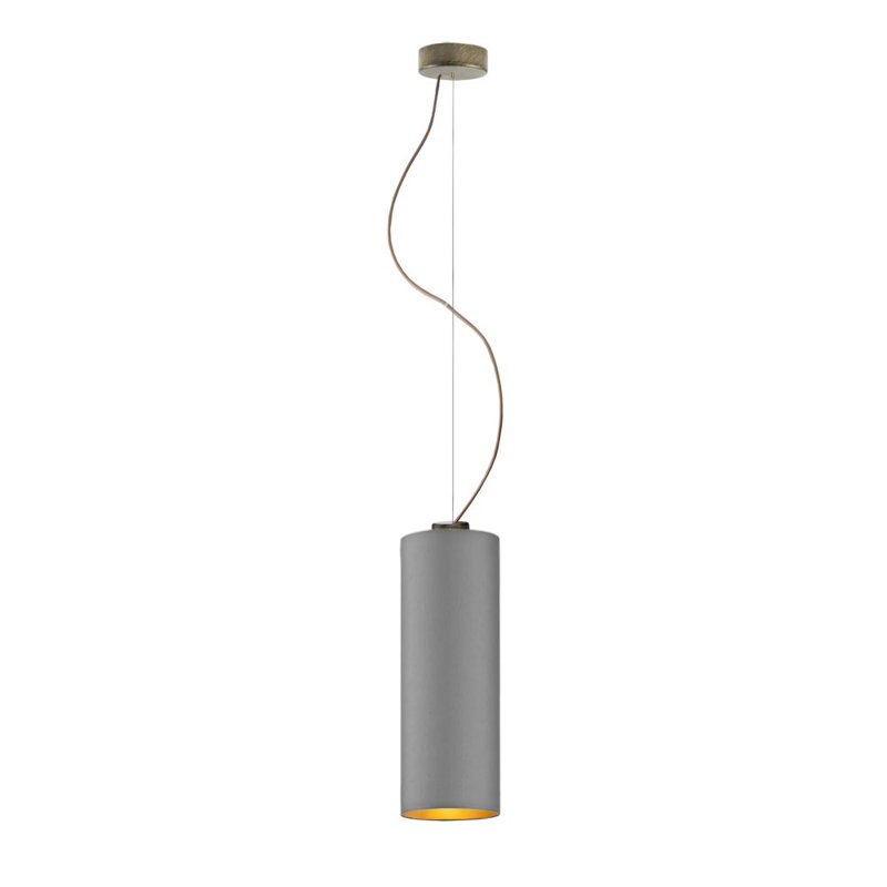 Ricki 1 - Light Single Pendant, Brown, Grey