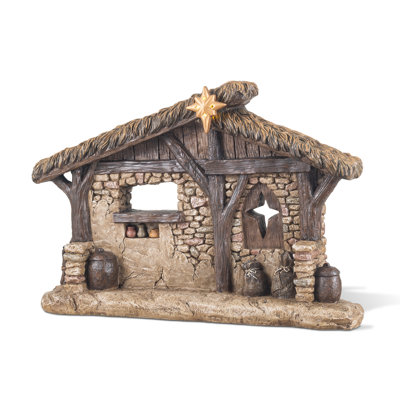 Crèche de Noël 14,5 "H