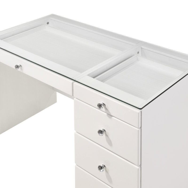 Ensemble de meuble-lavabo 1 pièce 5 pièces, Blanc