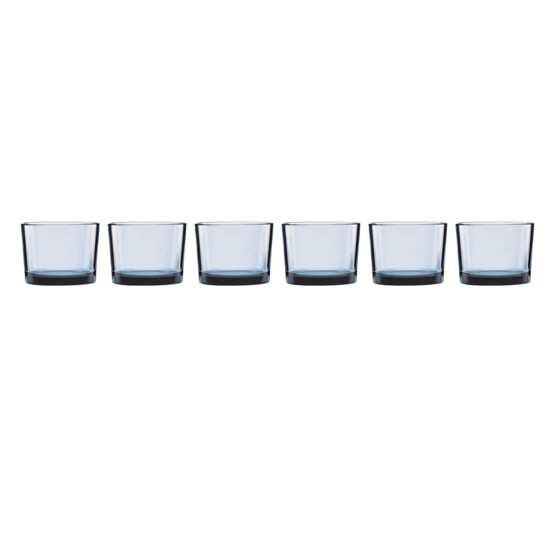 Stackables Blue Drinkware, Set of 12, Blue