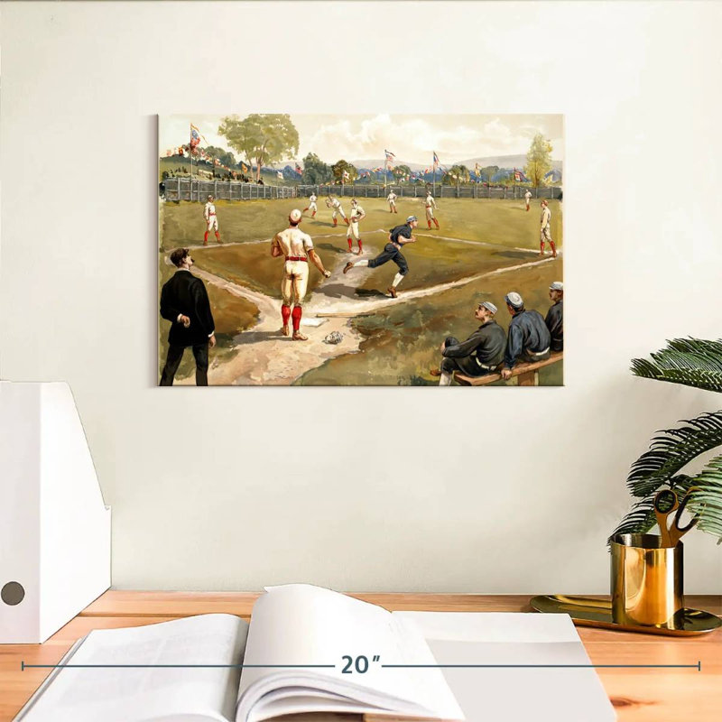Sireci Baseball, 8" H x 12" W