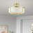 Charlieann Fabric Semi Flush Mount-54284035