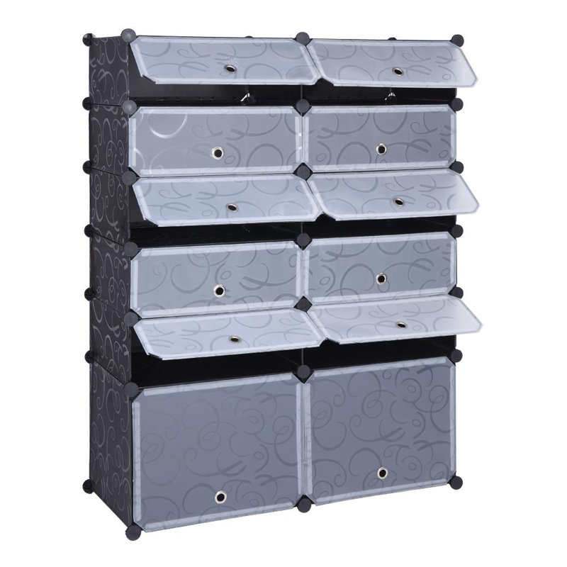 36 Pair Shoe Storage Cabinet