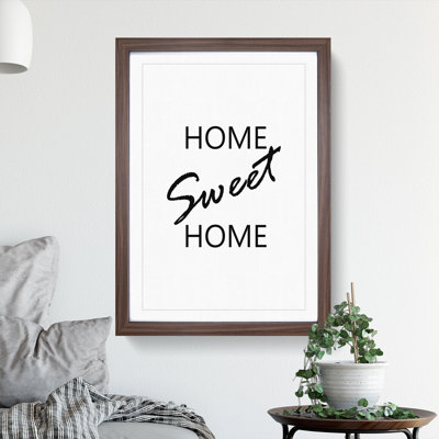 Home Sweet Home - Framed Print