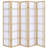 5 Panels Room Divider Privacy Screen Lattice Design-1707099690