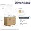 Meuble-lavabo simple 42 po Cloverfield-93496113-93496114