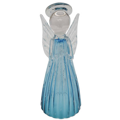 Sculpture en verre d’art ange Rafferty