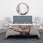 I Love You Sign With Romantic Couple - Ensemble de housse de couette moderne - Microfibre de polyester-66389194