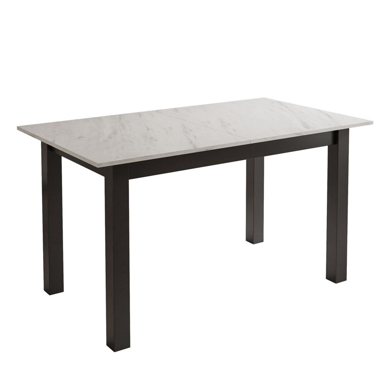Extendable table ARTON 140 cm, Black