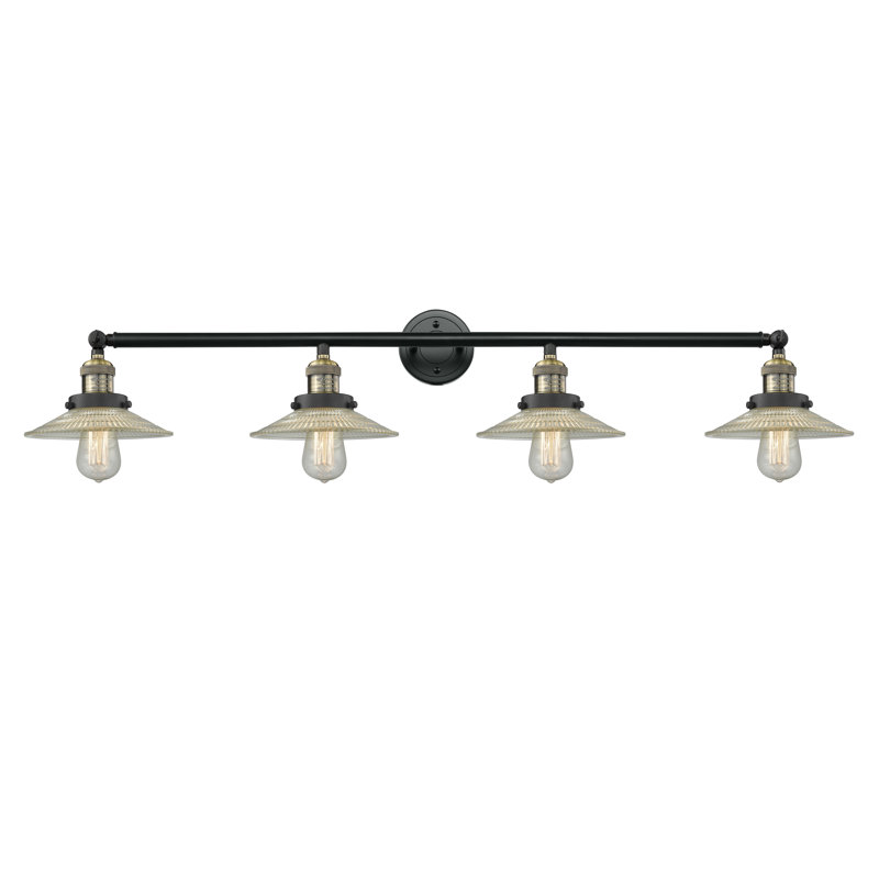 Miramontes 4 - Light Dimmable Vanity Light, 60 Watt Vintage Incandescent Bulb, Polished Nickel