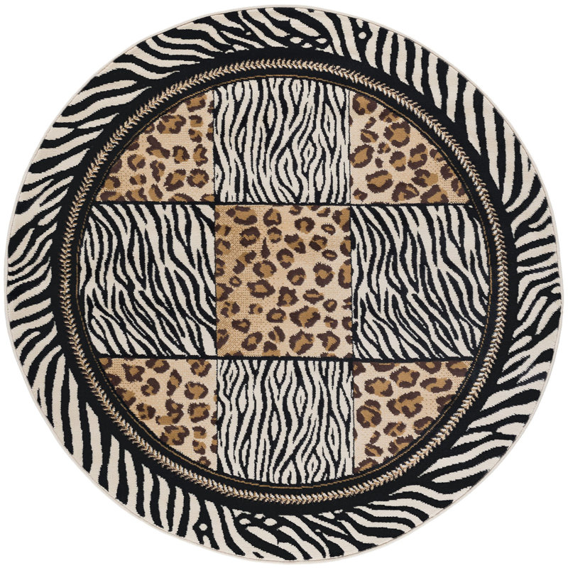 Leslie Indoor Rug, Round 7'10"