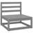 Pine Outdoor Lounge Chair with Ottoman