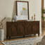 Buffet 65,2 "en bois rétro avec rangement-1294762707