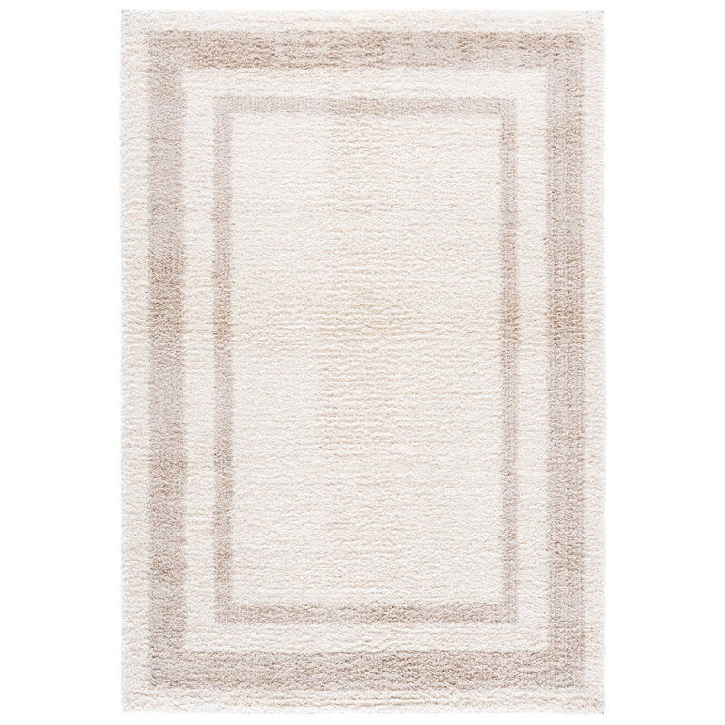 Gemma Shag 608 Performance Geometric Rug, Rectangle 4' x 6'