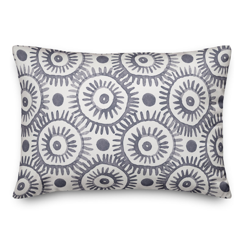 Outdoor Throw Pillow, Blue