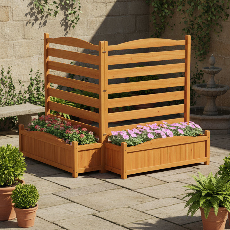 Wood Planter Box
