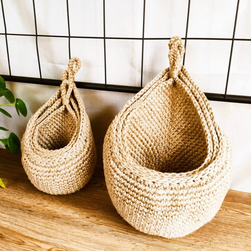 Paniers à fruits et légumes Boho, H 30 po x l 35 po x P 35 po