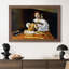 Le joueur de luth (version Wildenstein), v. 1596-Caravage - Toile avec cadre sur mesure-1245498339-1245498351-1245498367