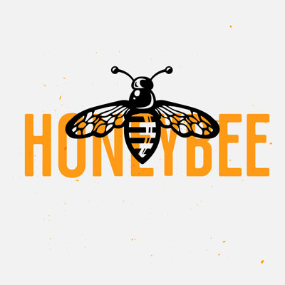 Latrell Honey Bee Logo by Roman Paslavsky - Wrapped Canvas Print